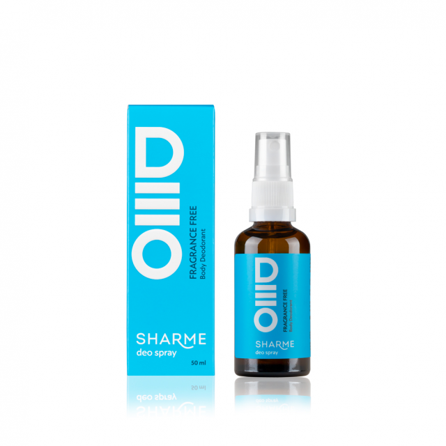 SHARME DEO SPRAY Body Deodorant Fragrance Free/ Дезодорант «Без аромата» 			