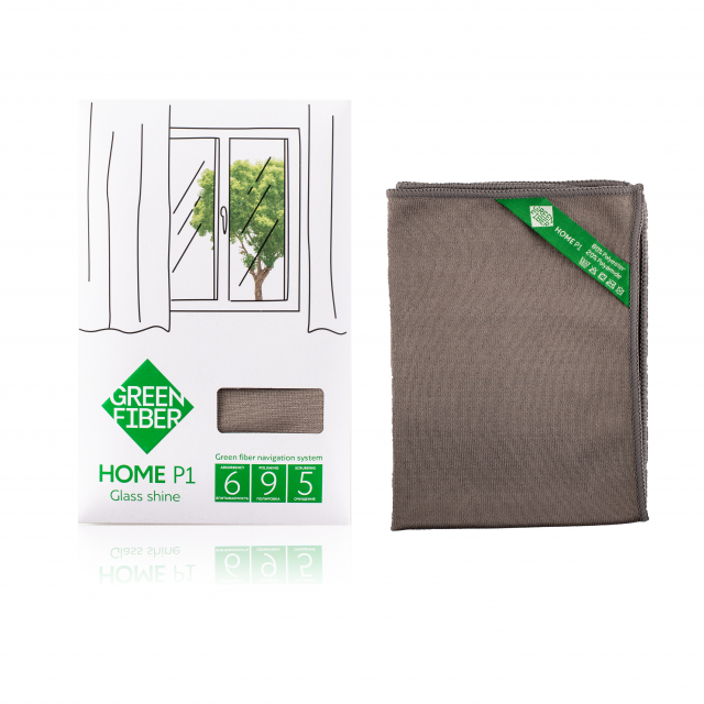Green Fiber HOME P1, Файбер для стекла, серый